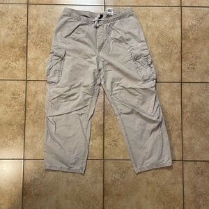H&M Men's Cargo Pants - Light Gray